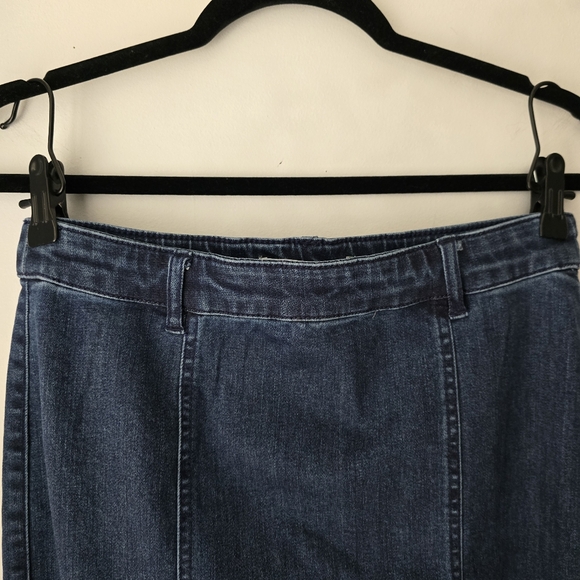 Belle Vere Classic Denim Midi Skirt S - Picture 3 of 7